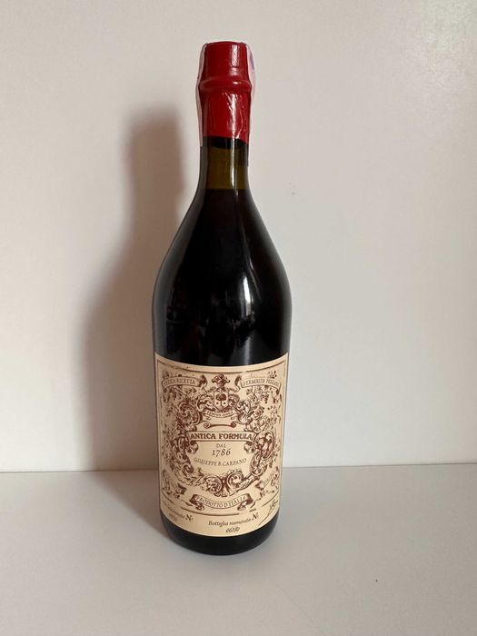 Garrafa Italiana Vermouth colecção