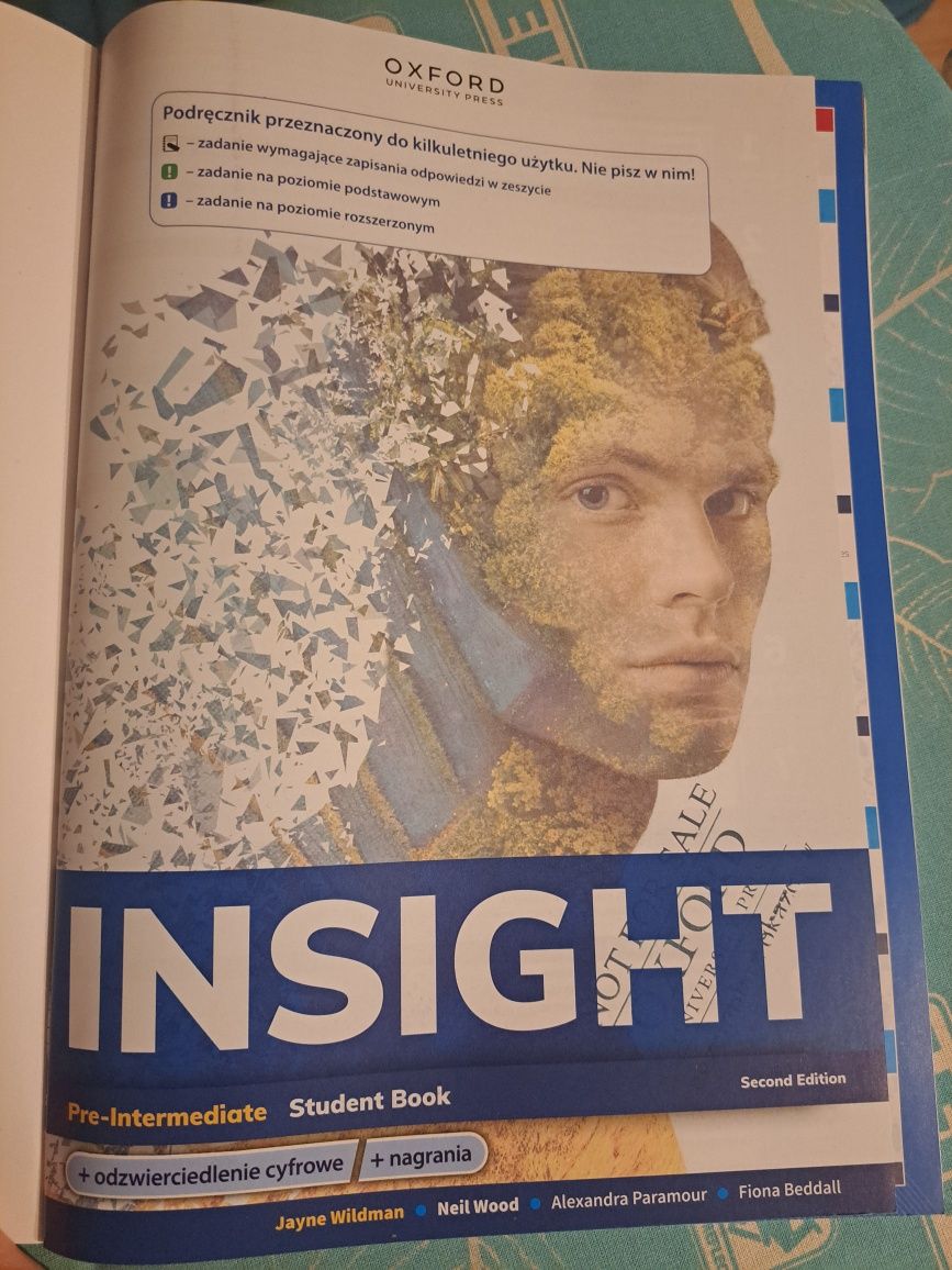 Podręcznik Insight pre-intermediate nowy