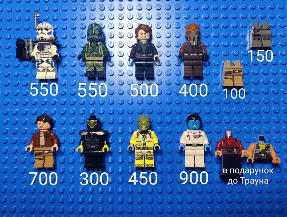 Мініфігурки Lego Star Wars