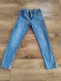 Szczupłe jeansy Zara r. 128