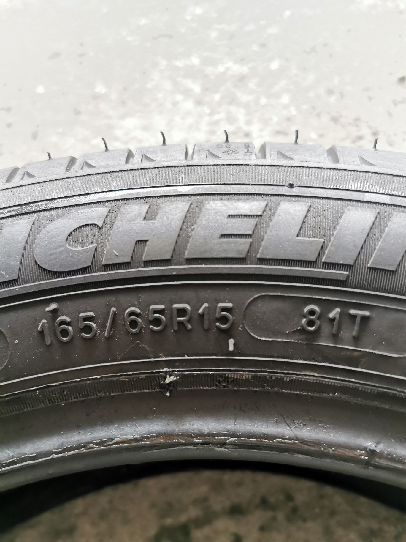 Para opon 165/65R15 Michelin Energy Saver