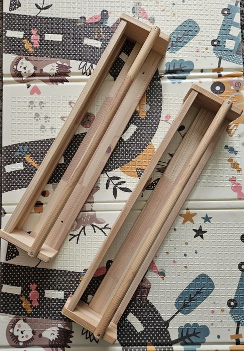 2 półki ścienne Ikea Flisat