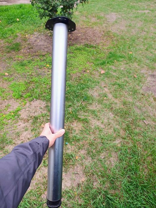 Распродажа! Ножка для стола, Ніжка для стола металева (хром матовий)