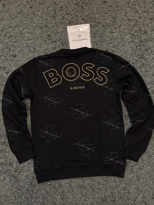 Bluza męska z logo Boss