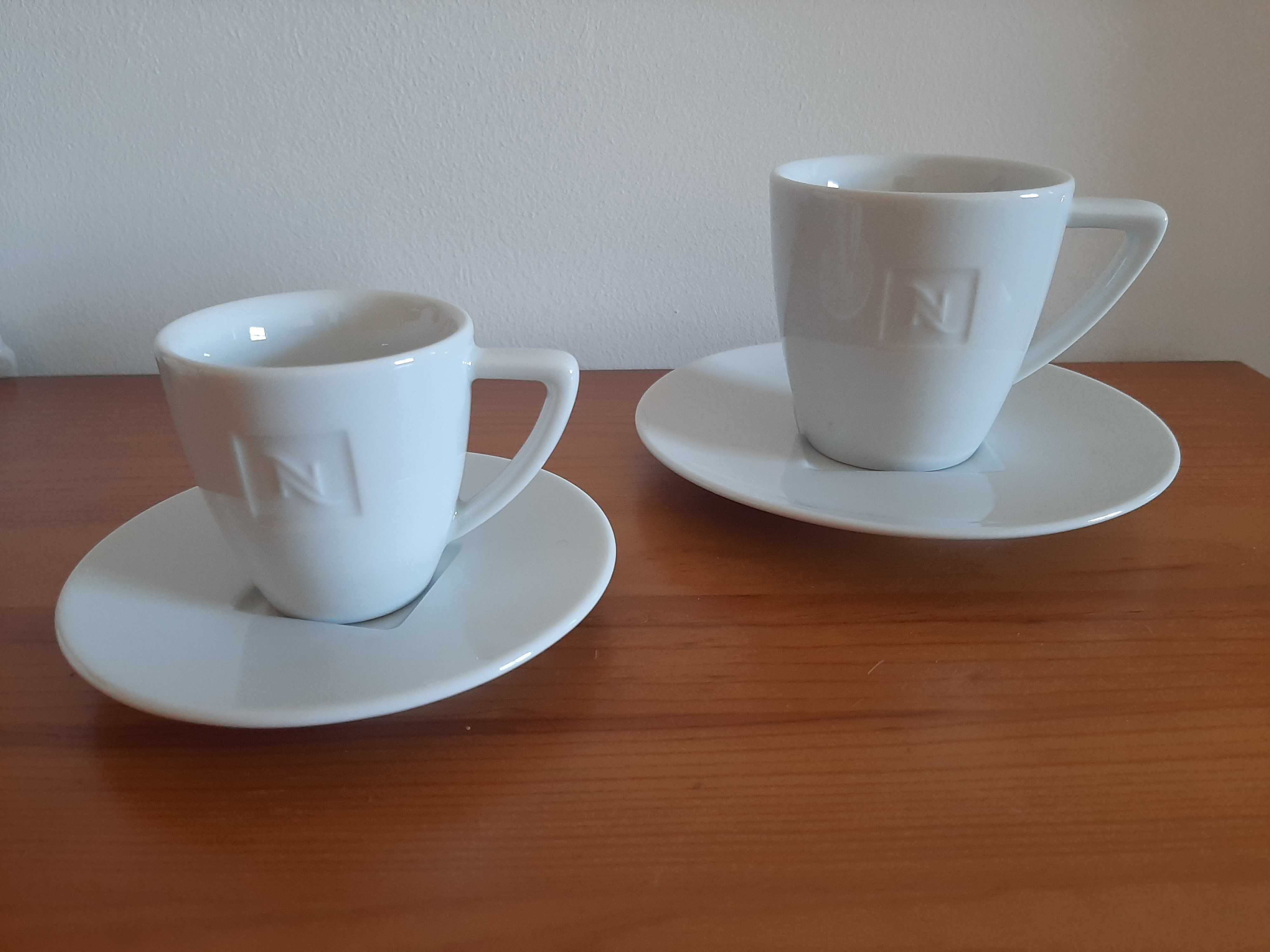 Conjunto de 2 Chávenas Nespresso (Chávena pequena e Grande) - Novo