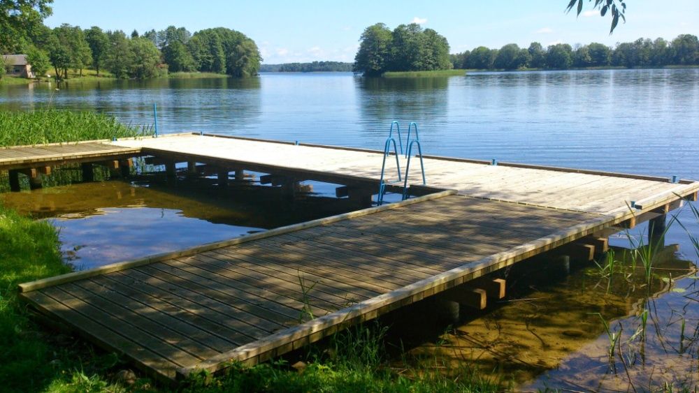 Budowa pomostów, tarasy, wbijanie pali, umocnienia brzegów