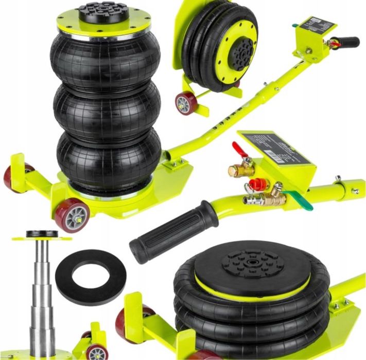 Podnośnik Pneumatyczny Lewarek Bałwanek Samochodowy 3,5T 3500 KG