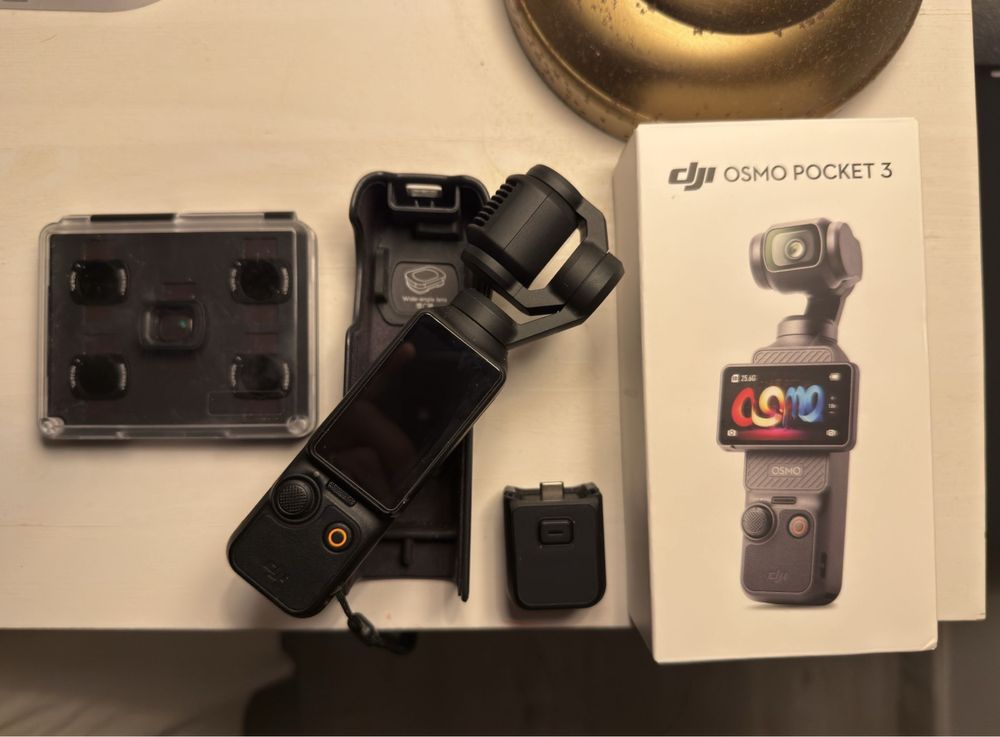 DJI Osmo Pocket 3 – Como Novo + Kit de Filtros NEEWER