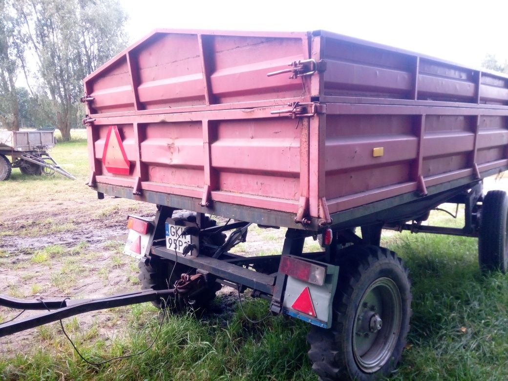 Przyczepa d47 wywrotka na 3 strony