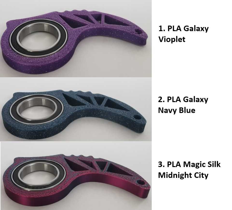 Keyrambit, keyspinner, fidget spinner, brylok do kluczy, bryloczek