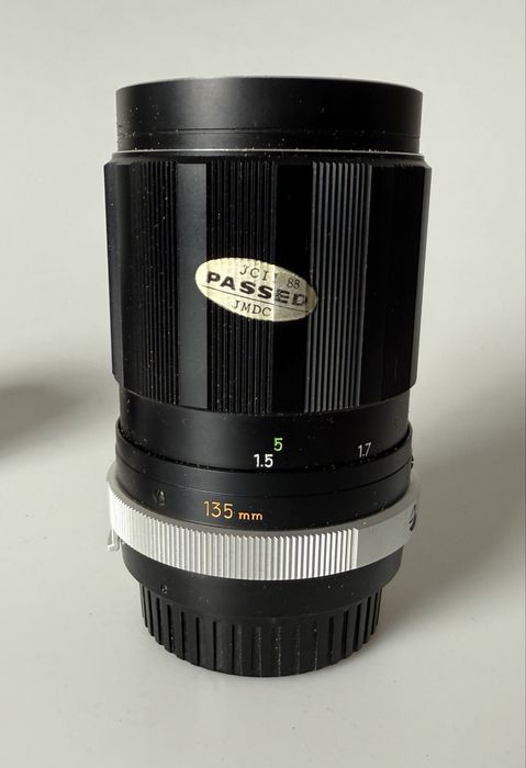 Minolta Mc Rokkor-qd 135/3.5 з блендою і чохлом