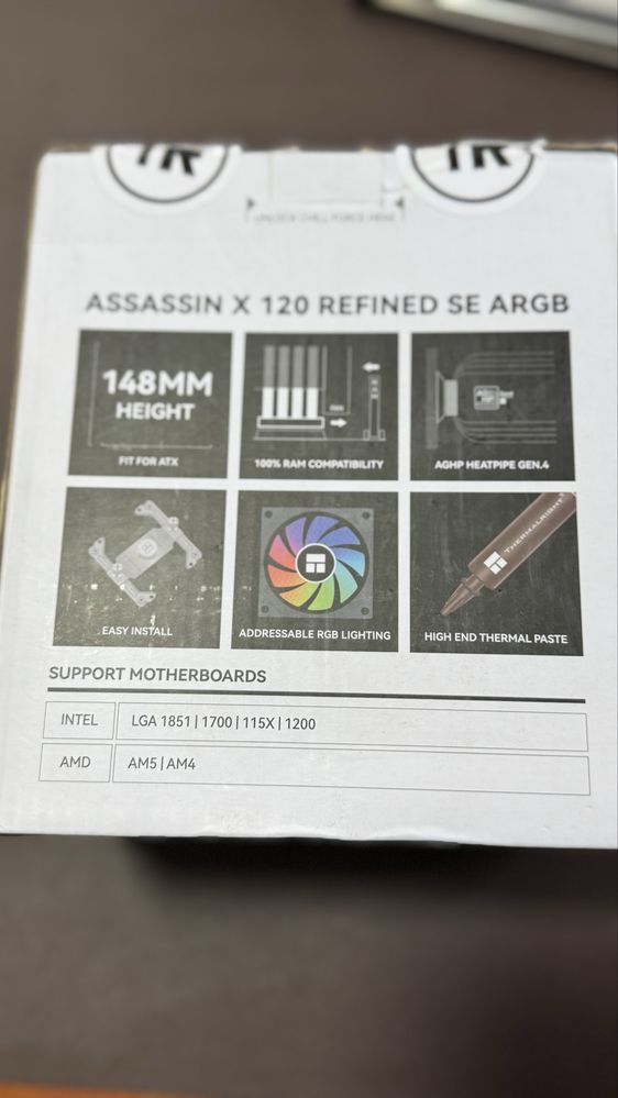 Процесорний кулер Thermalright AX120 SE ARGB