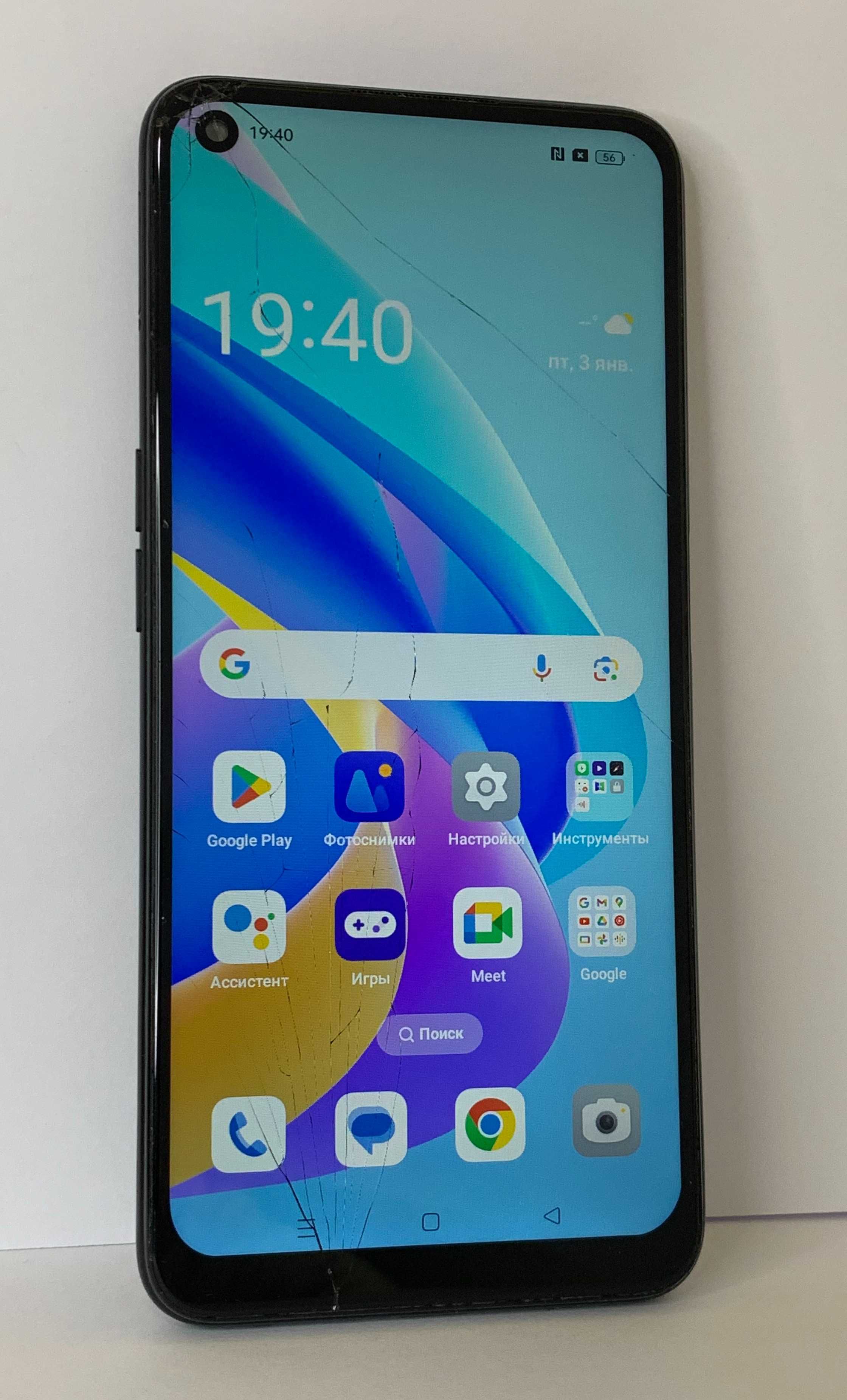 OPPO A76 4/128GB Black NFC LTE