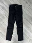 Czarne jeansy rurki skinny
