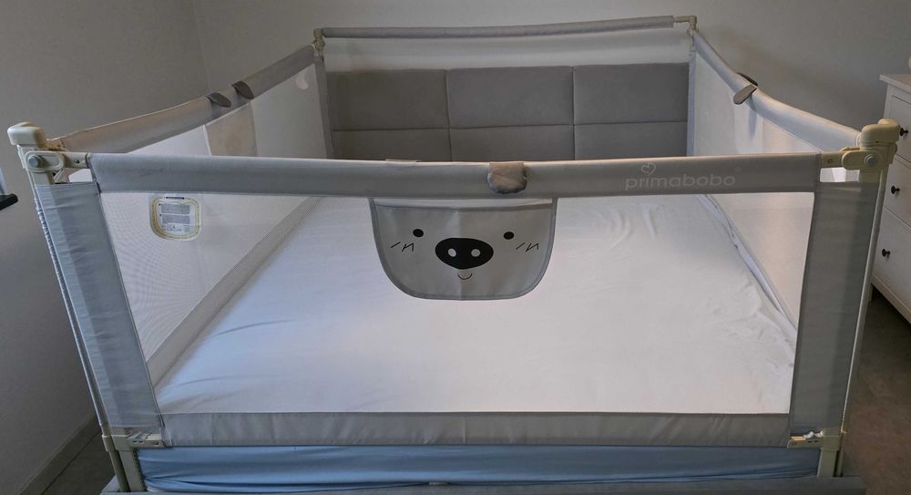 Komplet Primabobo Barierki Ochronna Blokada Łóżka 160cm x 200cm