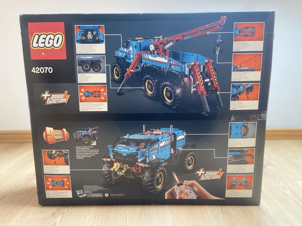 Lego technic Terenowy holownik 6x6