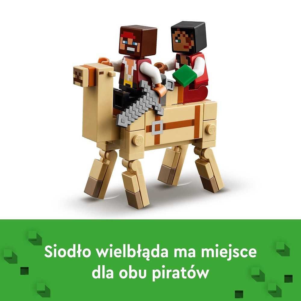 Klocki Lego Minecraft 21259 Rejs statkiem pirackim
