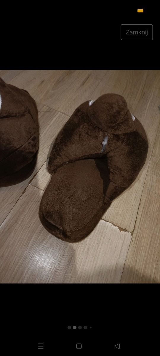 Kapcie kupy niespotykane