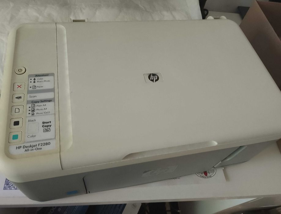 Impressora HP Deskjet F2280 All-in-One _ print + scan