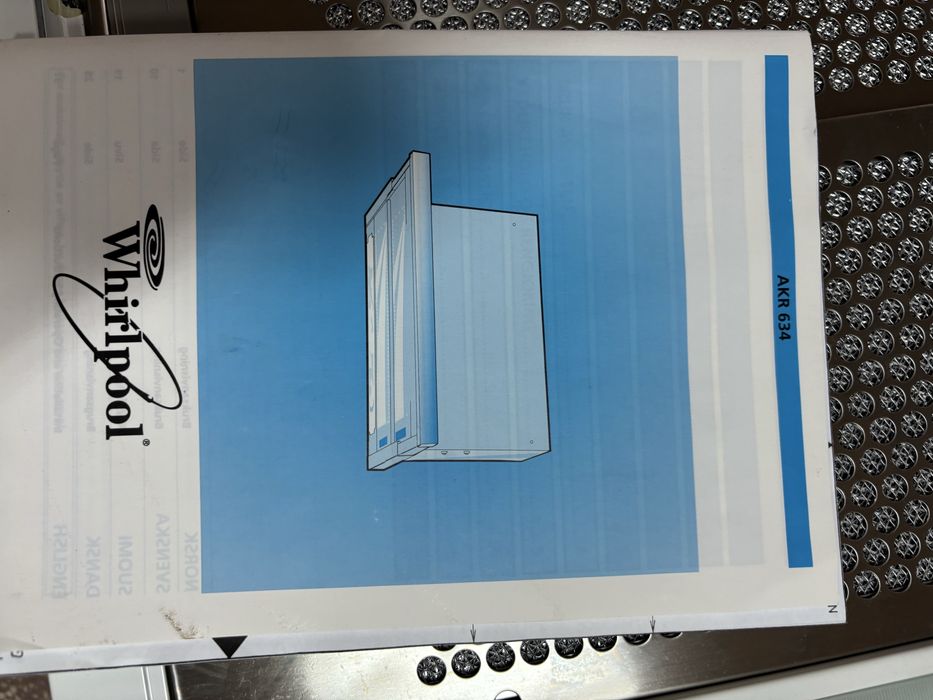 Exaustor Whirlpool novo