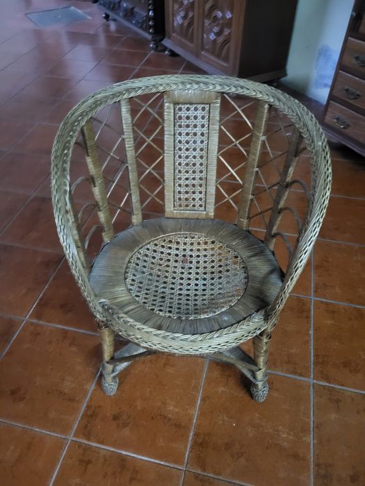 Cadeirao em Vime