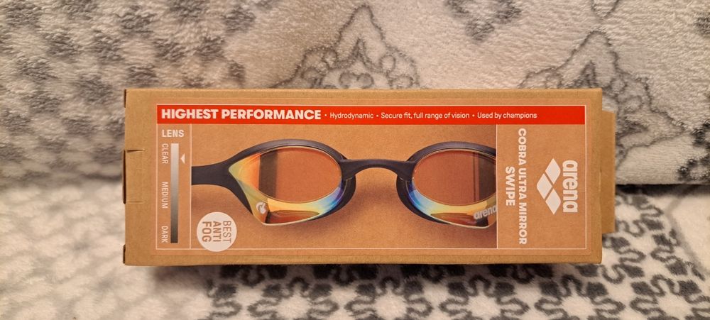 Nowe Okulary Lustrzane Szkła firmy Arena