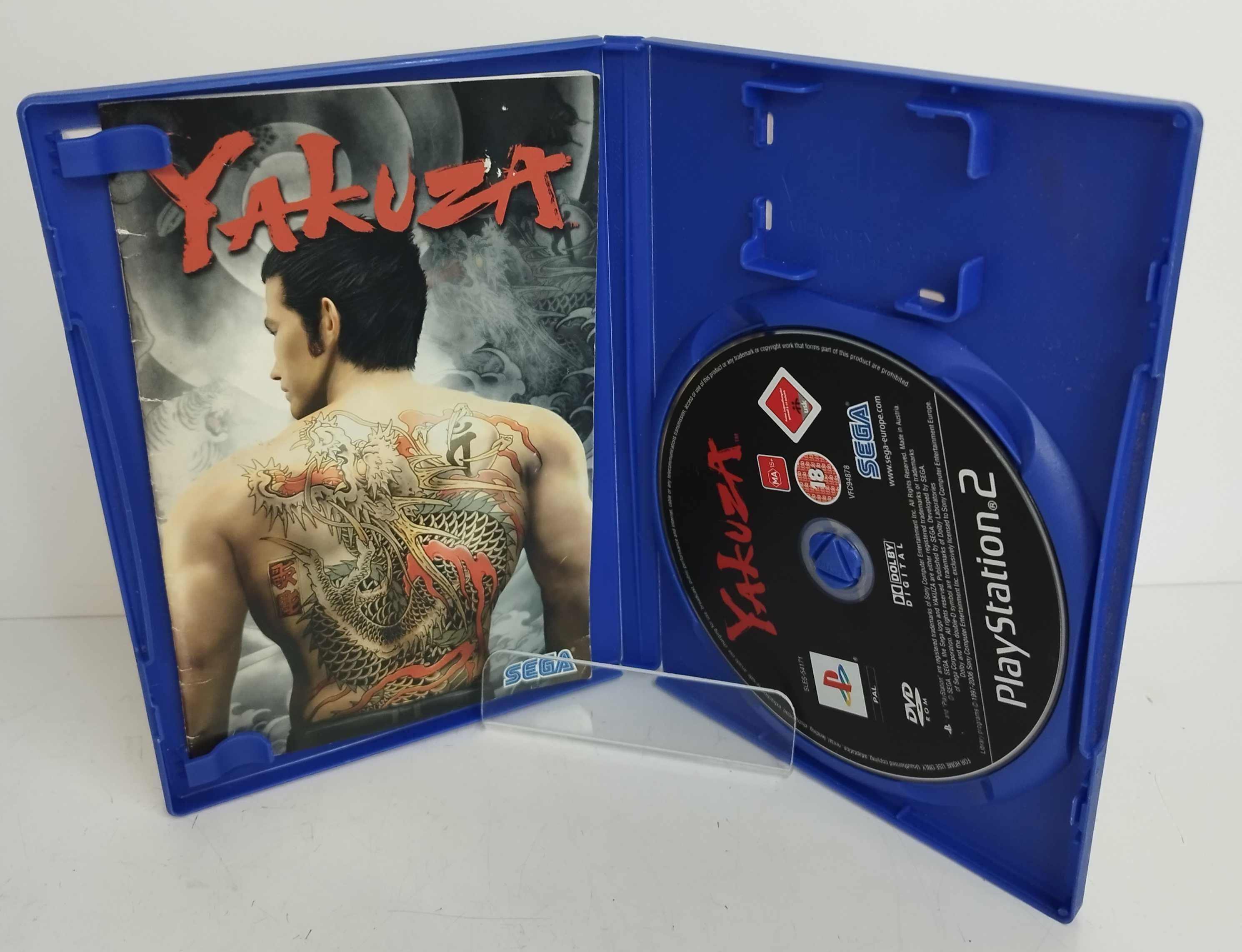 Gra Yakuza PlayStation 2 Dla Kolekcjonera