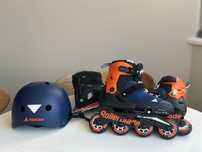 Розсувні ролики + шолом та захист Rollerblade Microblade 2021 Cube.