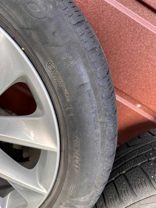 Koła zimowe BMW X3 f25 f26 e83 Pirelli Sottozero 245/50r18 runflat