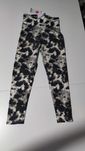 Spodnie legginsy dziewczęce łaty 152 cm