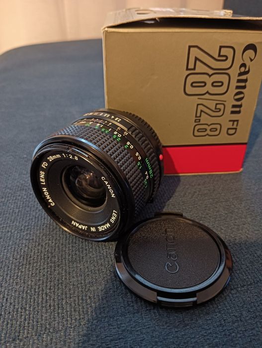 lente de câmara Canon objetivo 28mm  Como nova!*