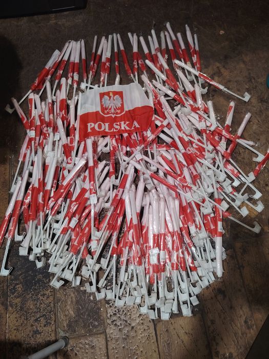 Flagi  polski na 11 listopada cała kolekcja