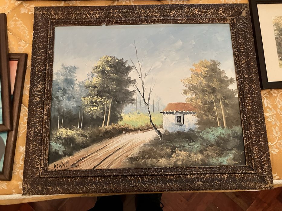 Pinturas com motivos rurais 2-60x50cm