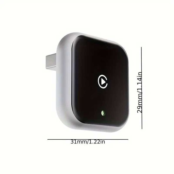 Adapter CarPlay / Android Auto – 2w1, bezprzewodowy Plug&Play Nowy