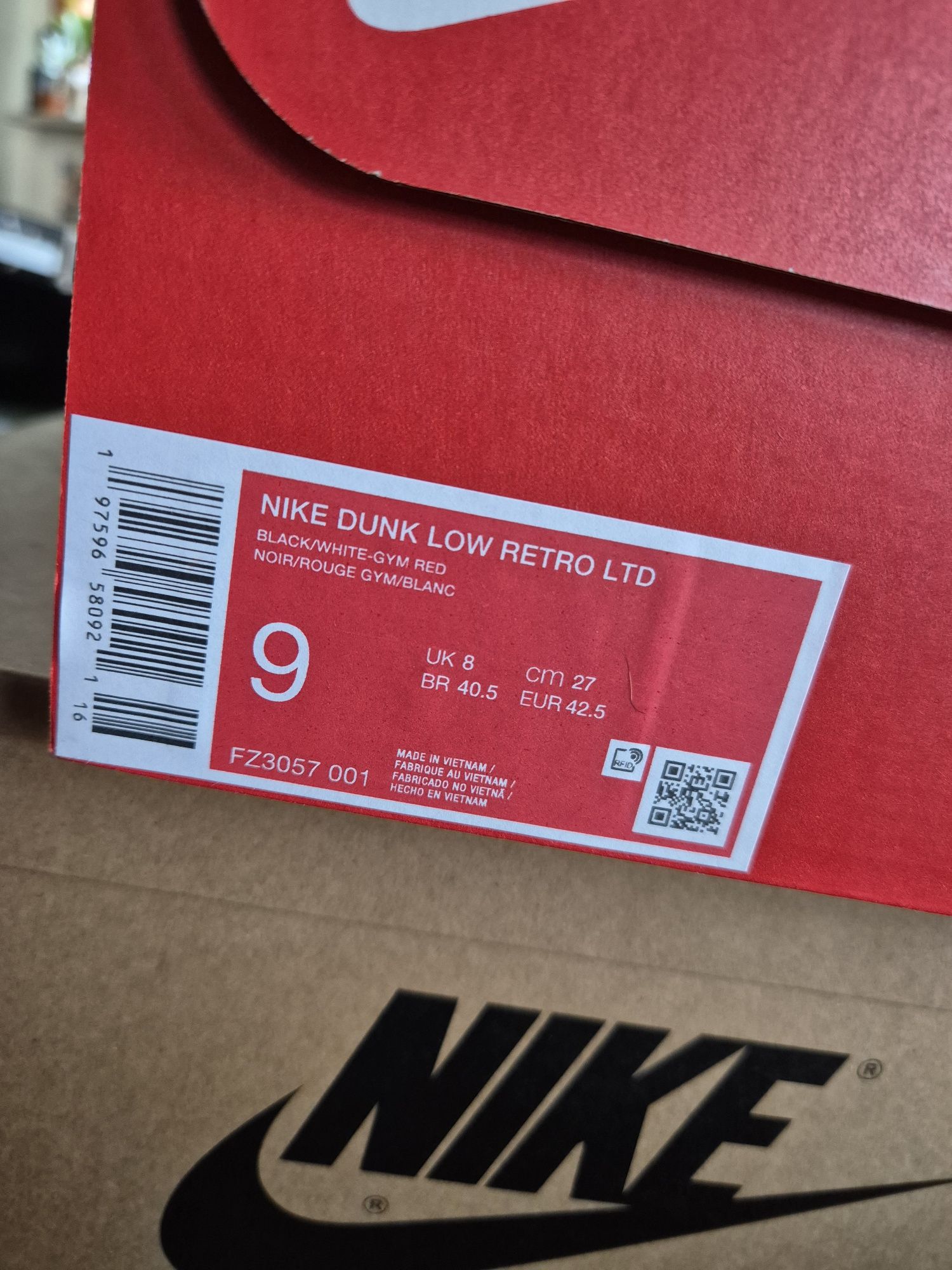 Nike dunk low retro ltd
