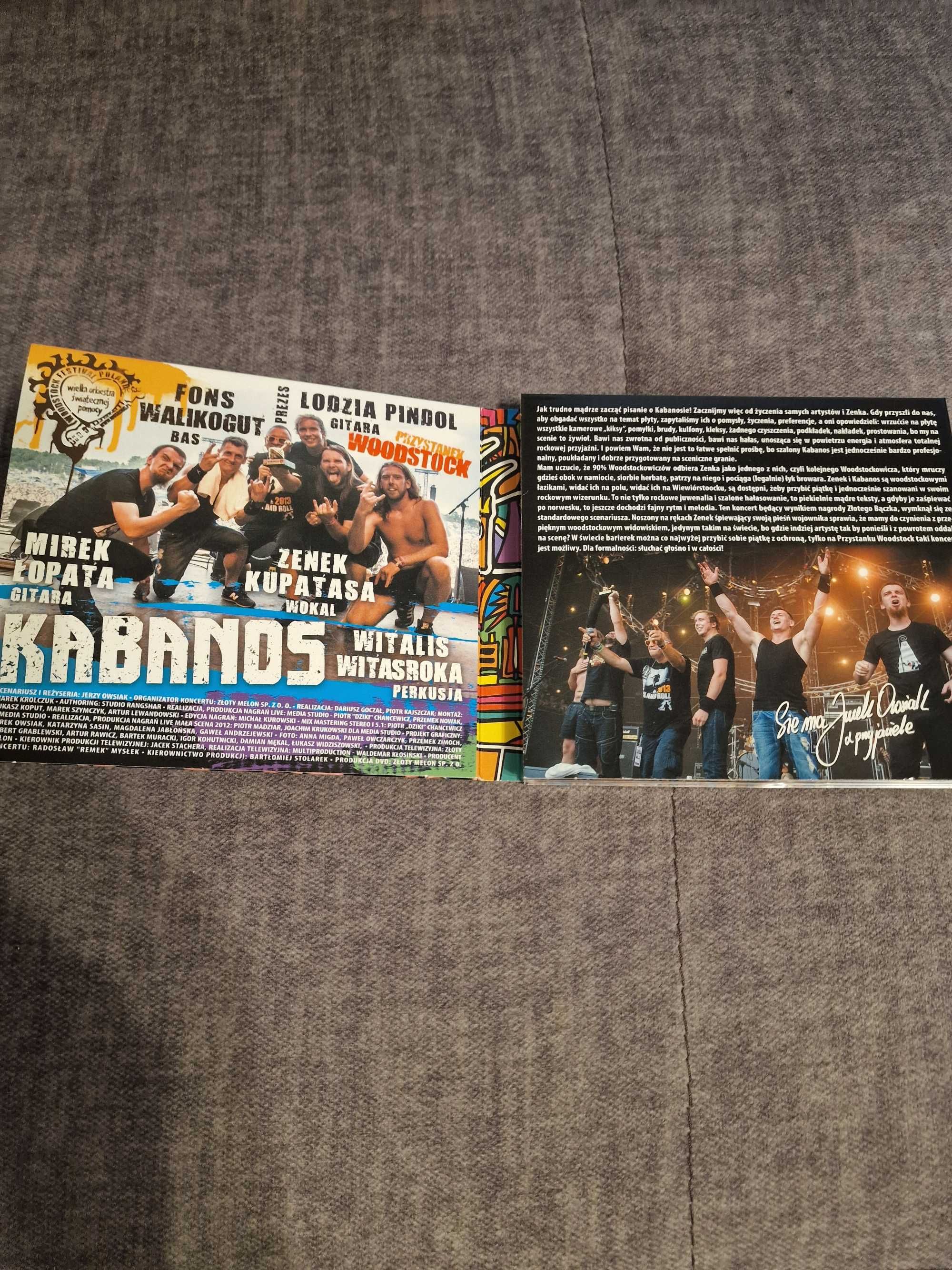 Kabanos - Płyta CD+DVD z  Przystanku Woodstock