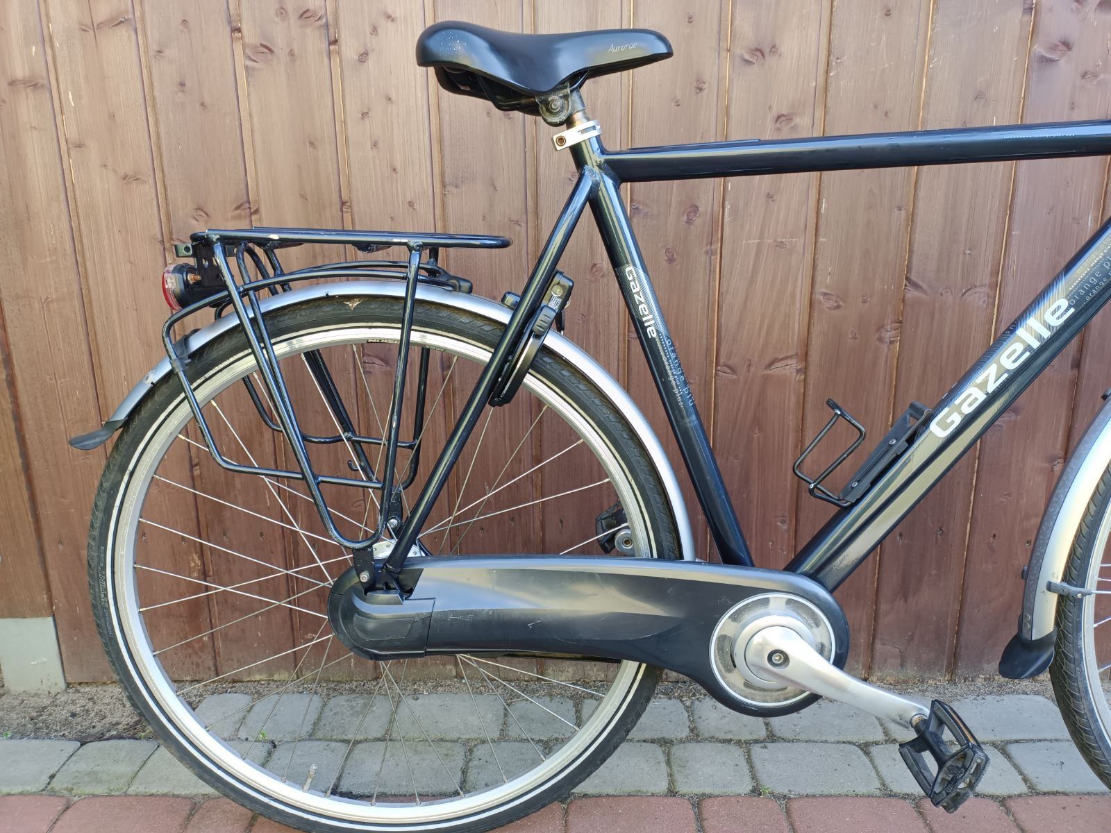 Rower holenderski Gazelle orange plus