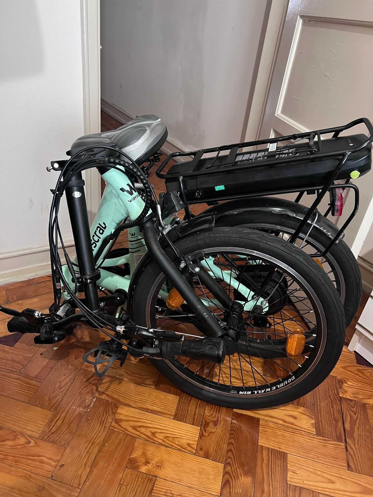 Bicicleta WAYSCRAL Elétrica com carregador