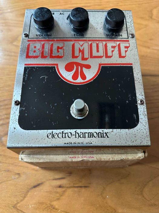 Pedal Electro-Harmonix Big Muff Pi V4 (Op-Amp) – 1978 – Vintage