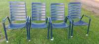 Krzesła fotele ogrodowe 4 sztuki mozliwosc pietrowania
