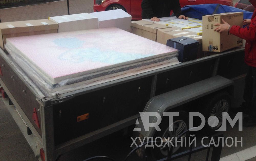Перевезення, доставка картин за кордон - перевозка в США, Европу