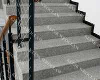 GRANIT G603 BIANCO CRISTAL - Schody granitowe, stopnice polerowane