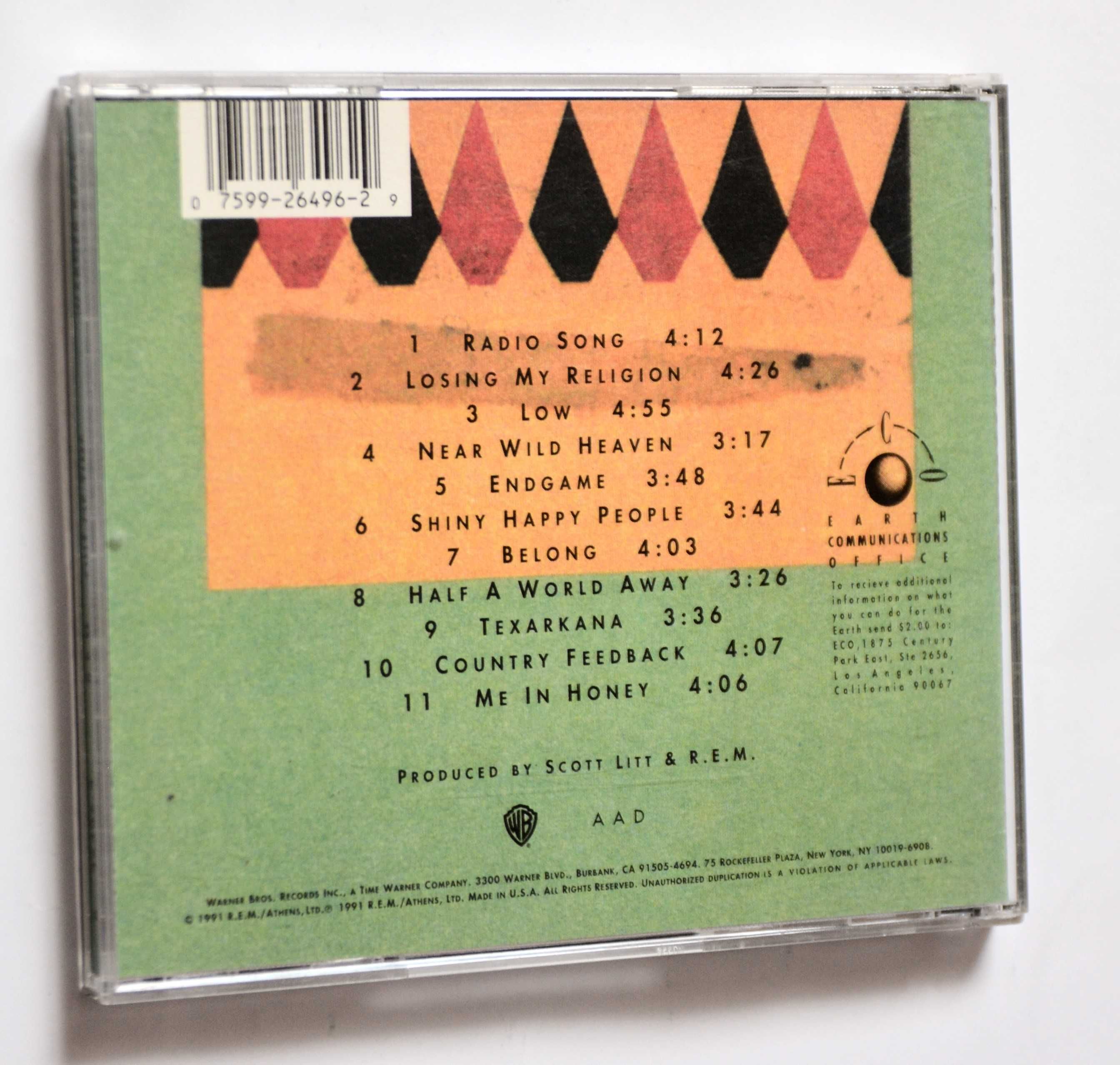 R.E.M. - Out Of Time (CD)