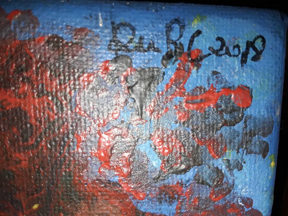 Pintura sobre tela assinado