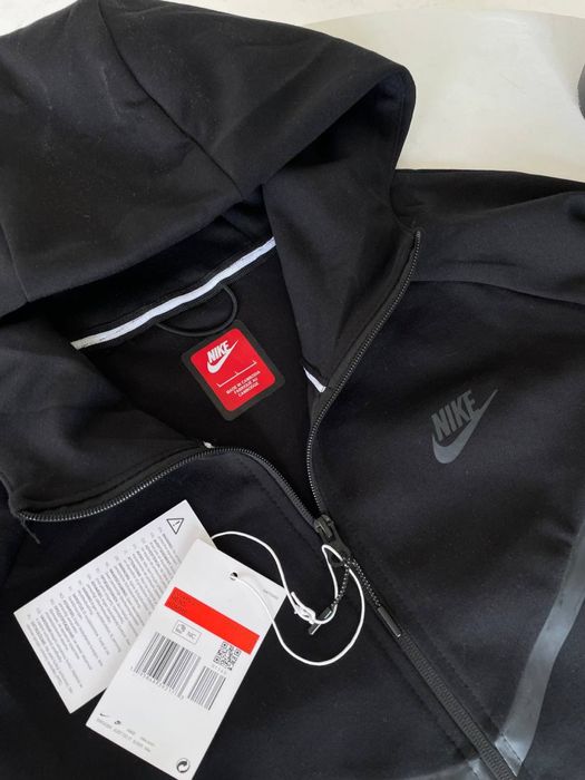 Костюм Nike Tech Fleece чорний/ спортивний костюм чоловічий найк теч