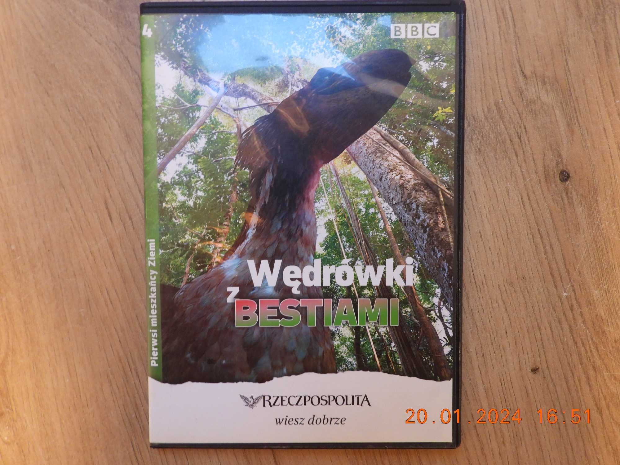 Film:  Wędrówki z bestiami cz.4    - płyta DVD