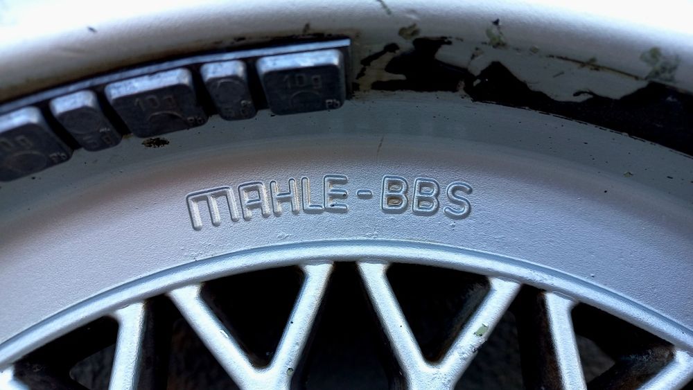 Jantes BMW 635 CSI E24 MAHLE BBS ORIGINAL 7J×14 ET11 195/70 R14