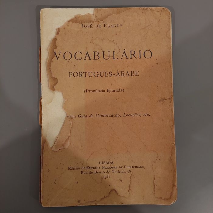 Vocabulário Português Árabe 1935