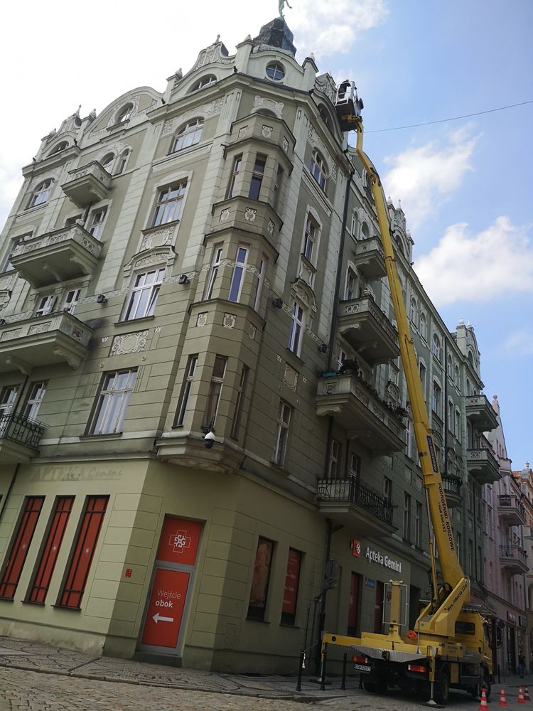Podnośnik koszowy 22m, 27m - wynajem