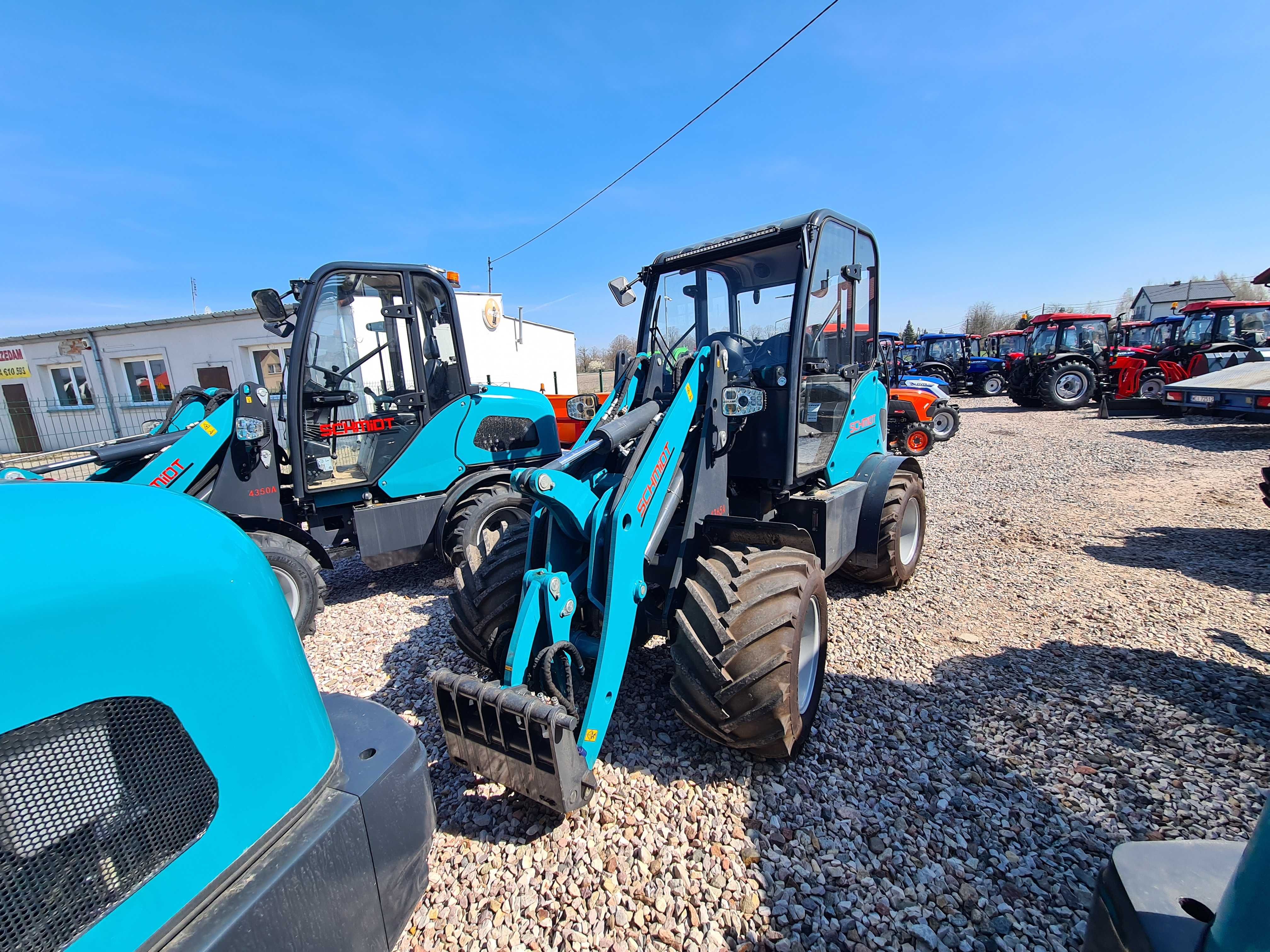 Ładowarka przegubowa SCHMiDT 4365A/udźwig 2500 kg/KUBOTA 65KM/4x4 Nowa